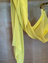 1998 Silk Yellow Scarf