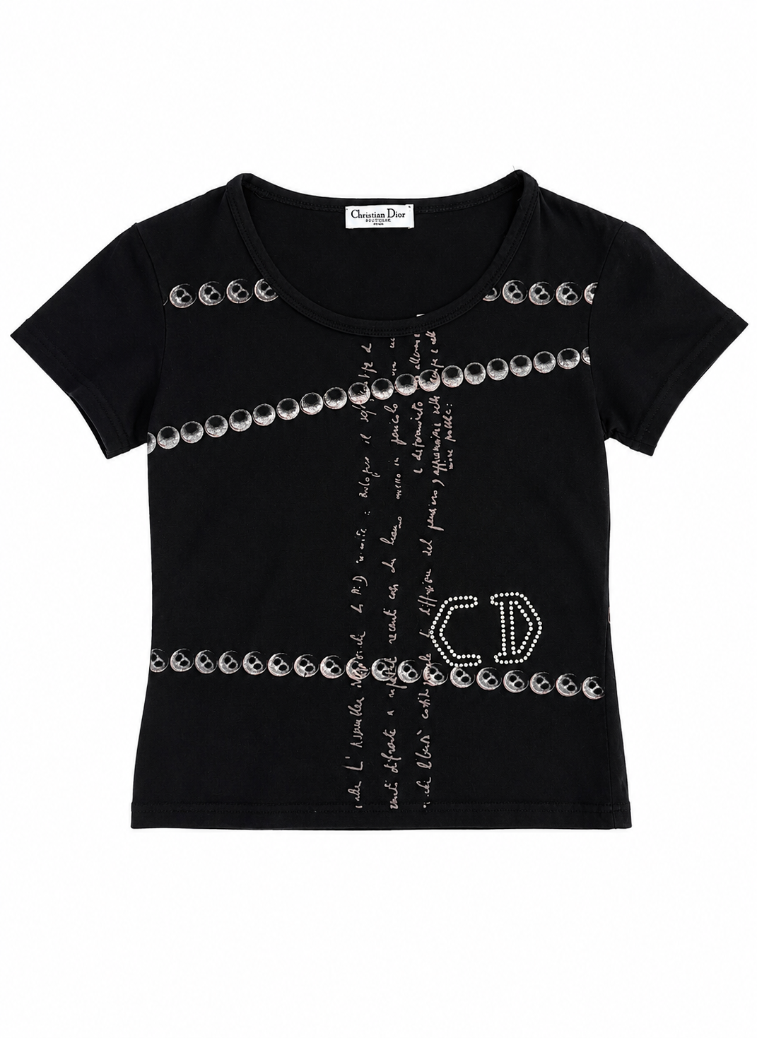 Black Vintage Pearl T-shirt 2004