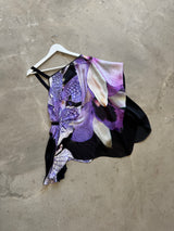 Purple Floral Blouse