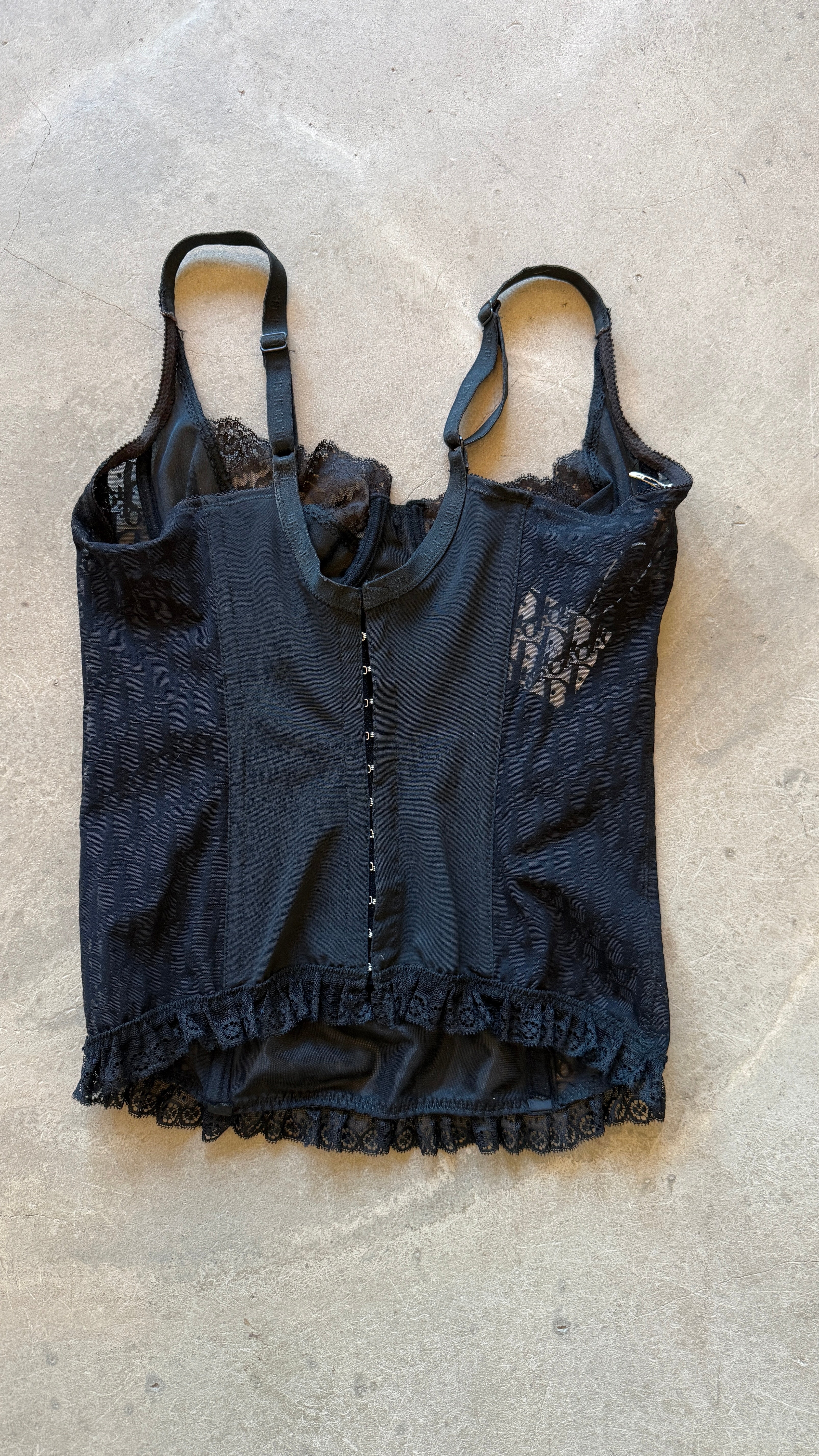 Black Lace Corset
