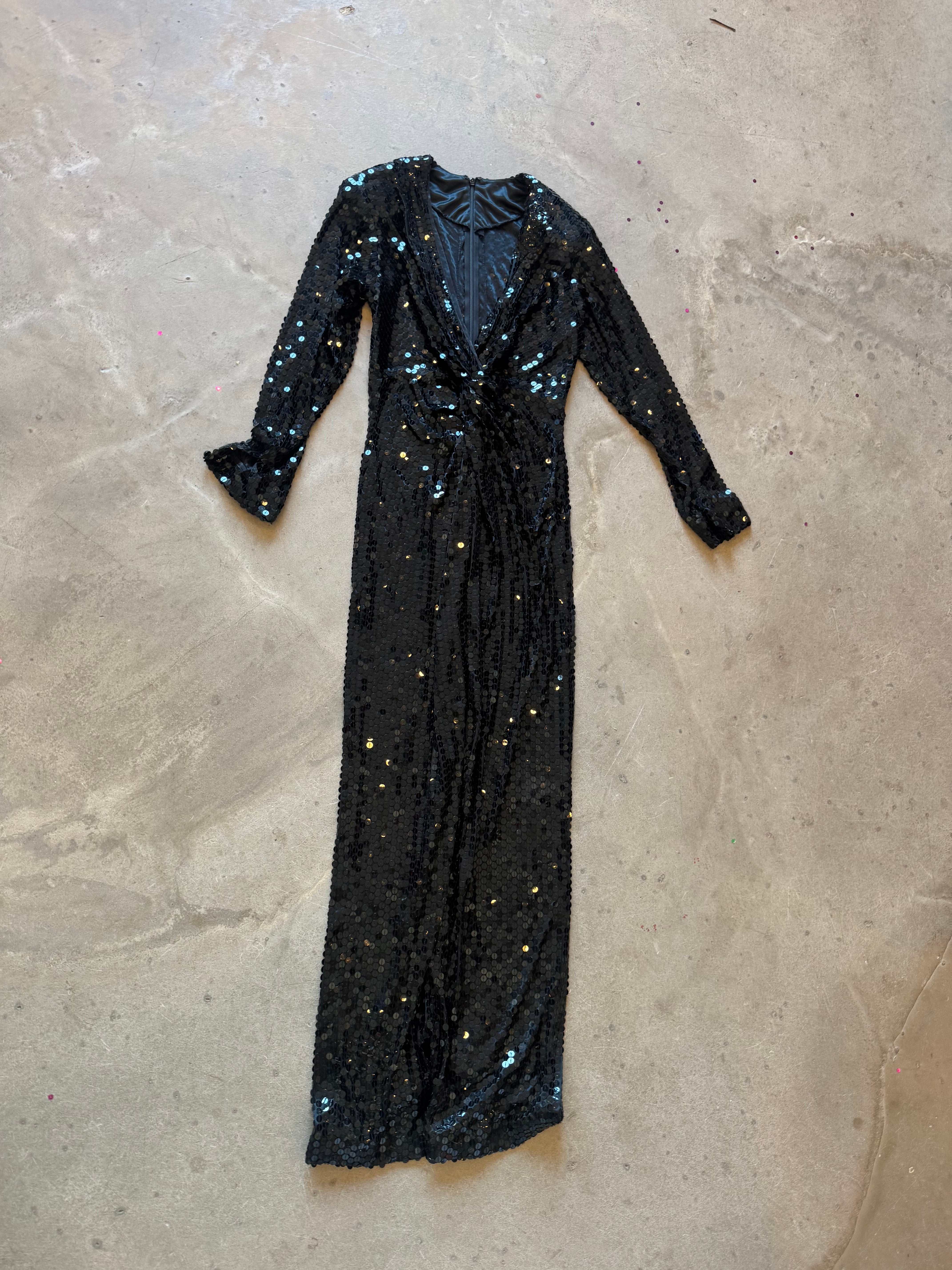 Vintage Sequins Dress