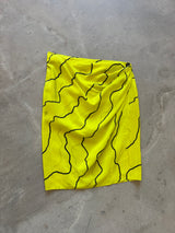 Vintage Silk Wrap Skirt