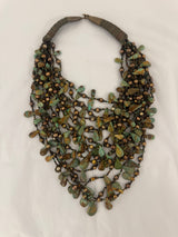 Turqoise and Pearl Necklace from Santa Fe