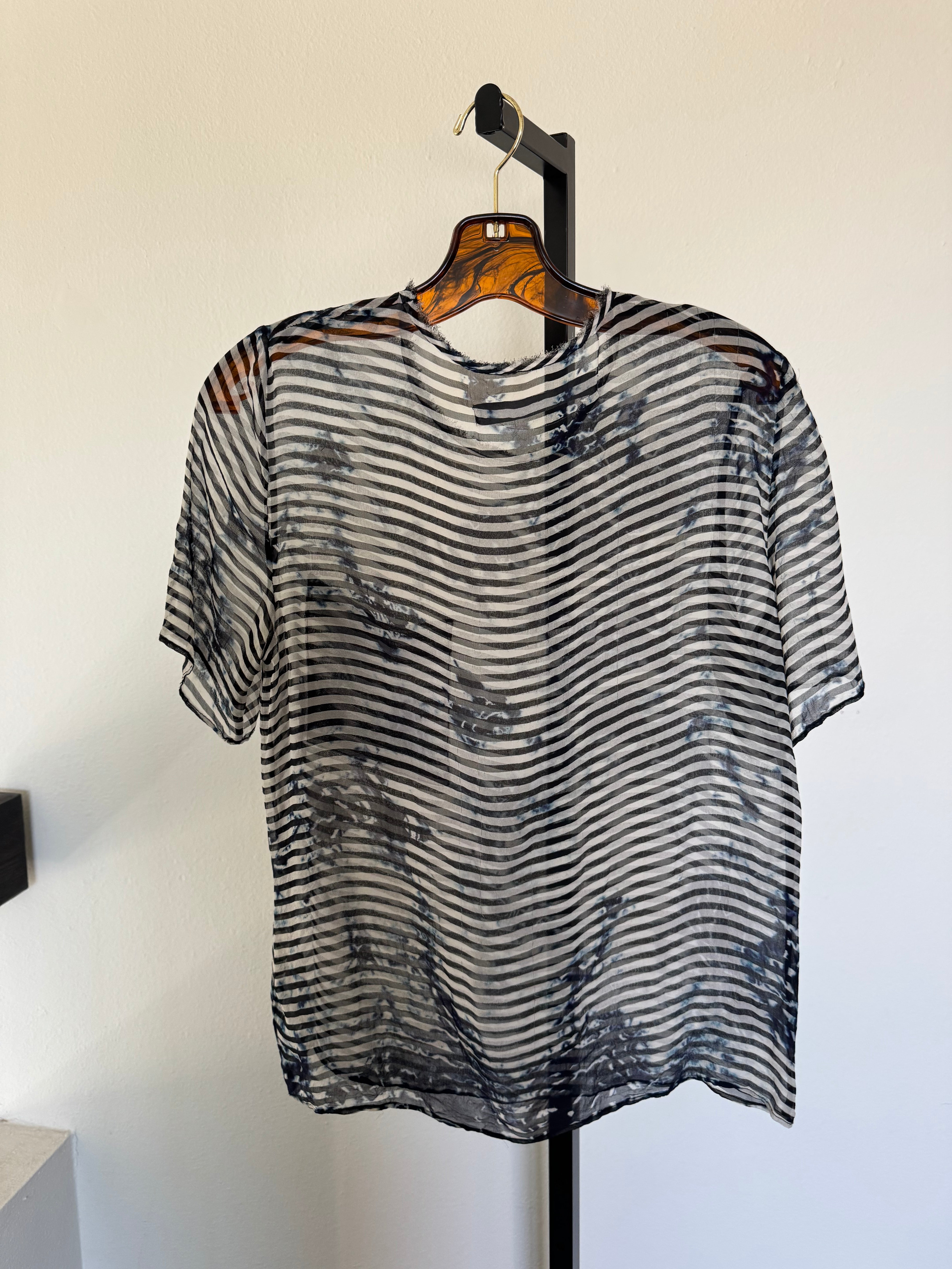 Stripe Chiffon Top