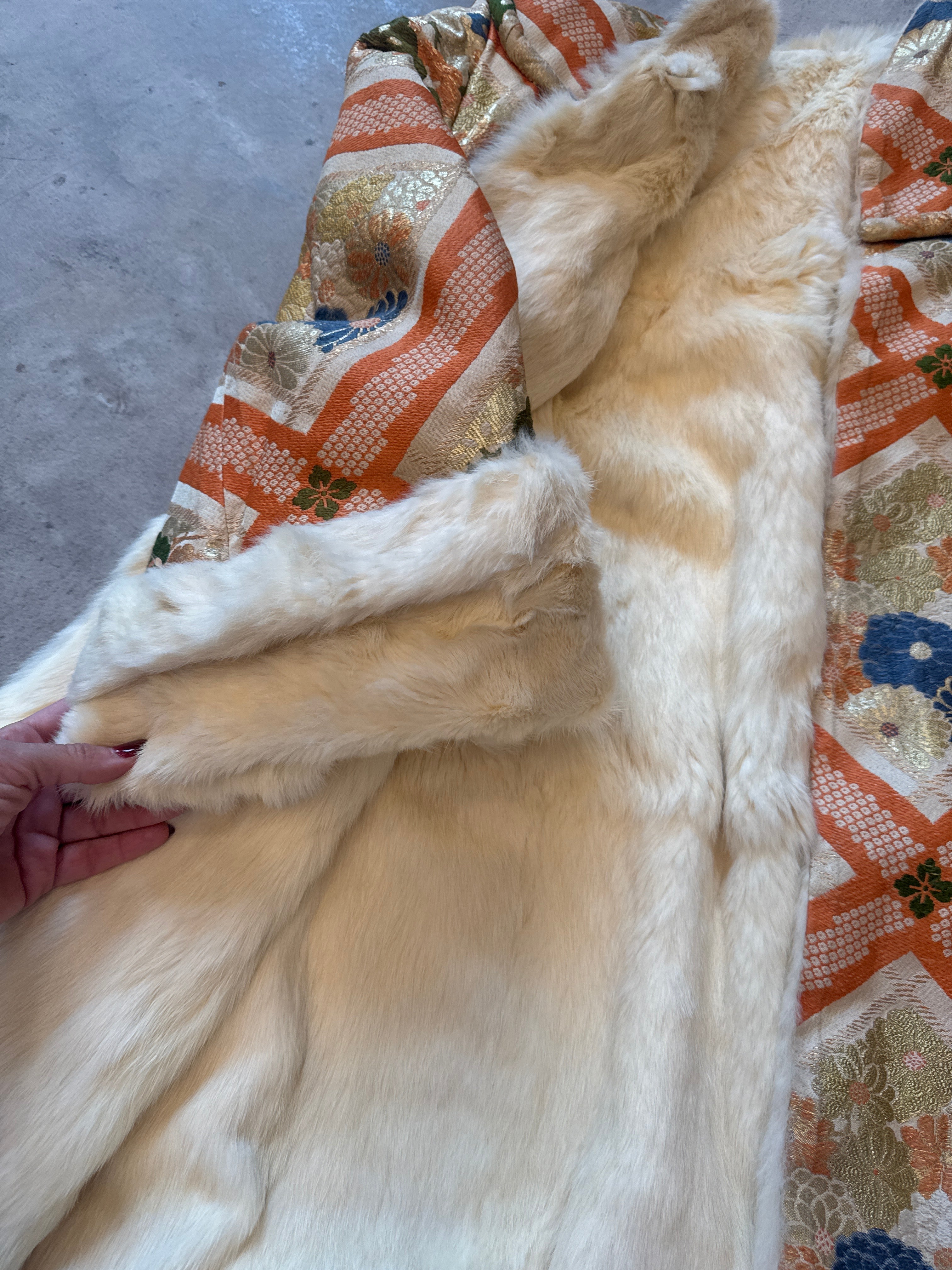 1940s Rabbit Lined Jacket