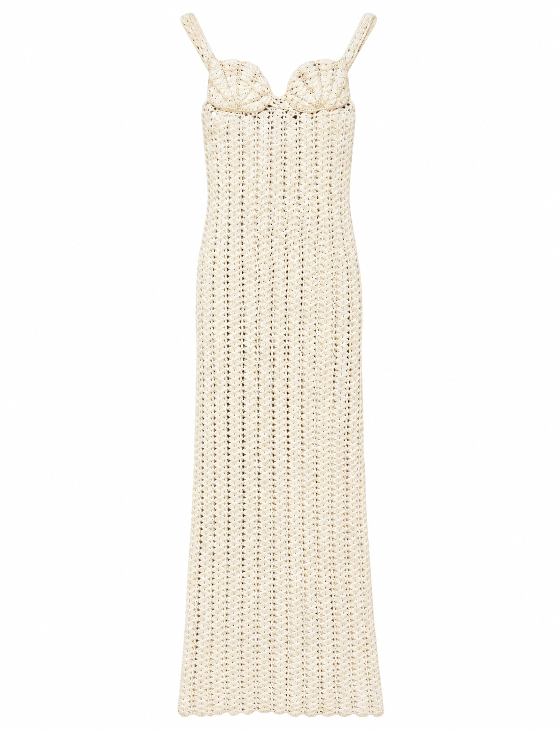 Knit and Beaded Vintage Shell Dress