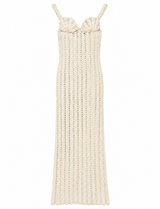 Knit and Beaded Vintage Shell Dress