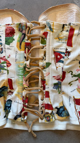 Vintage Stamp Corset Top