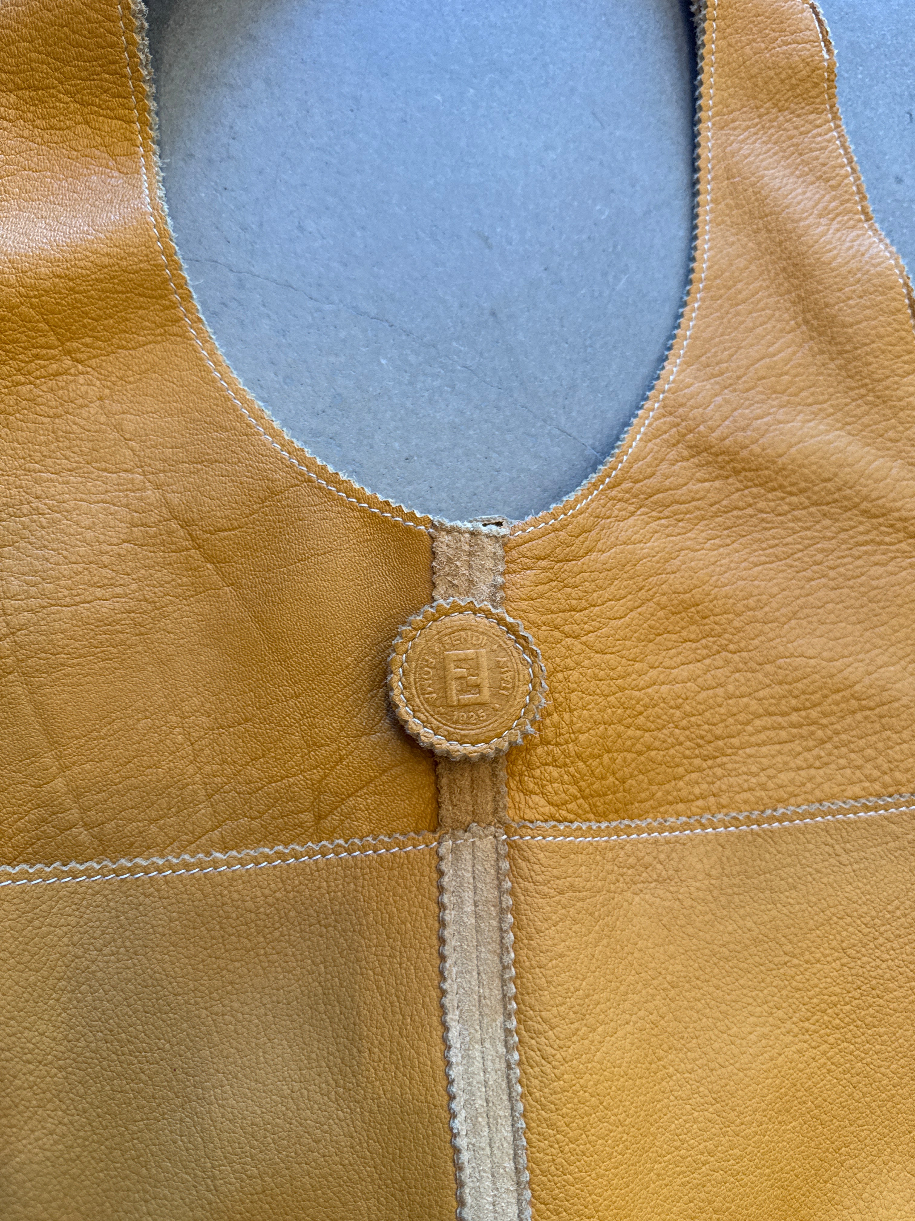Vintage Selleria pebbled leather hobo bag