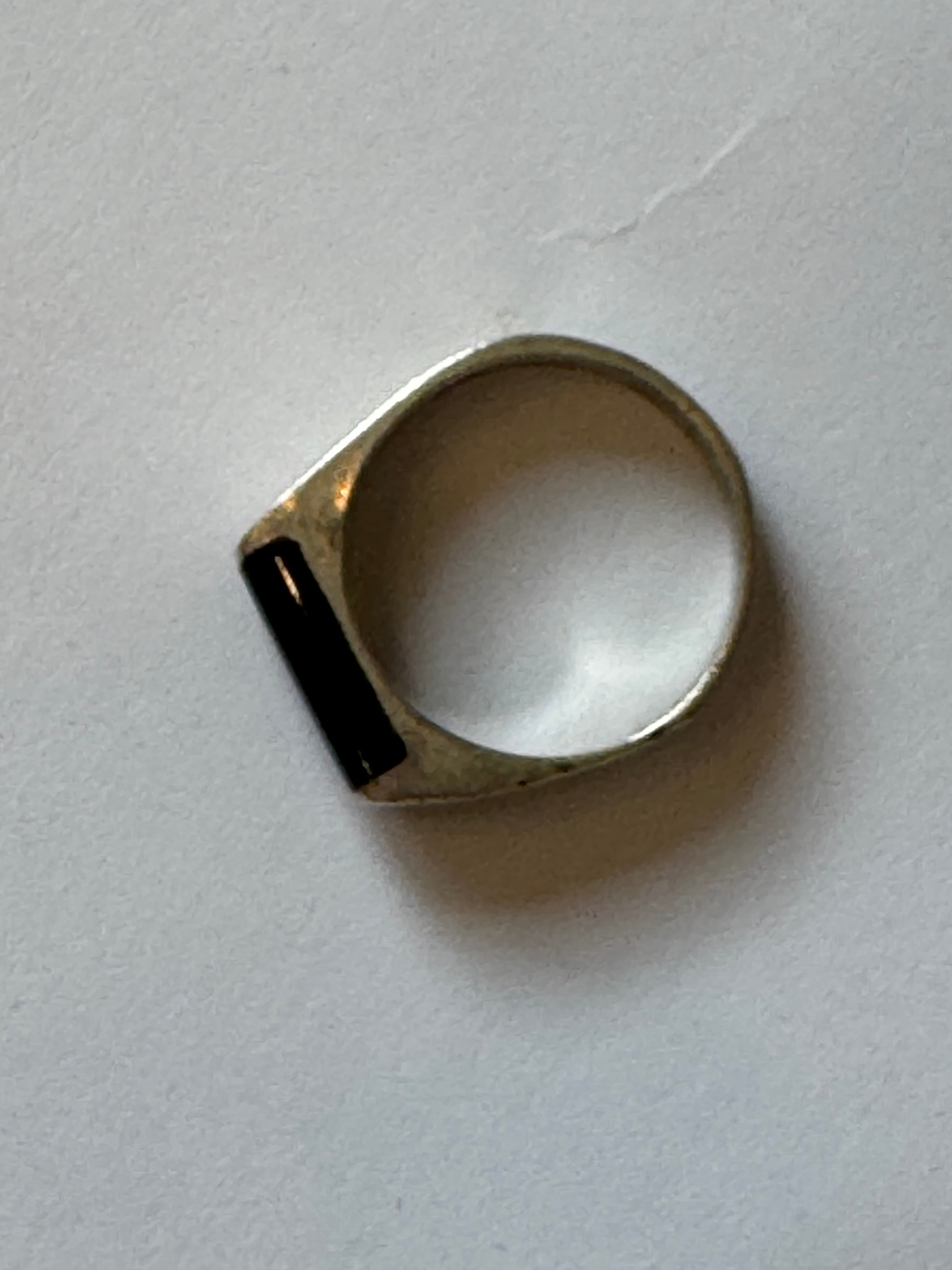 Pinky Ring with Tourmaline