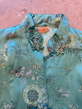 Embroidered Blue Kimono