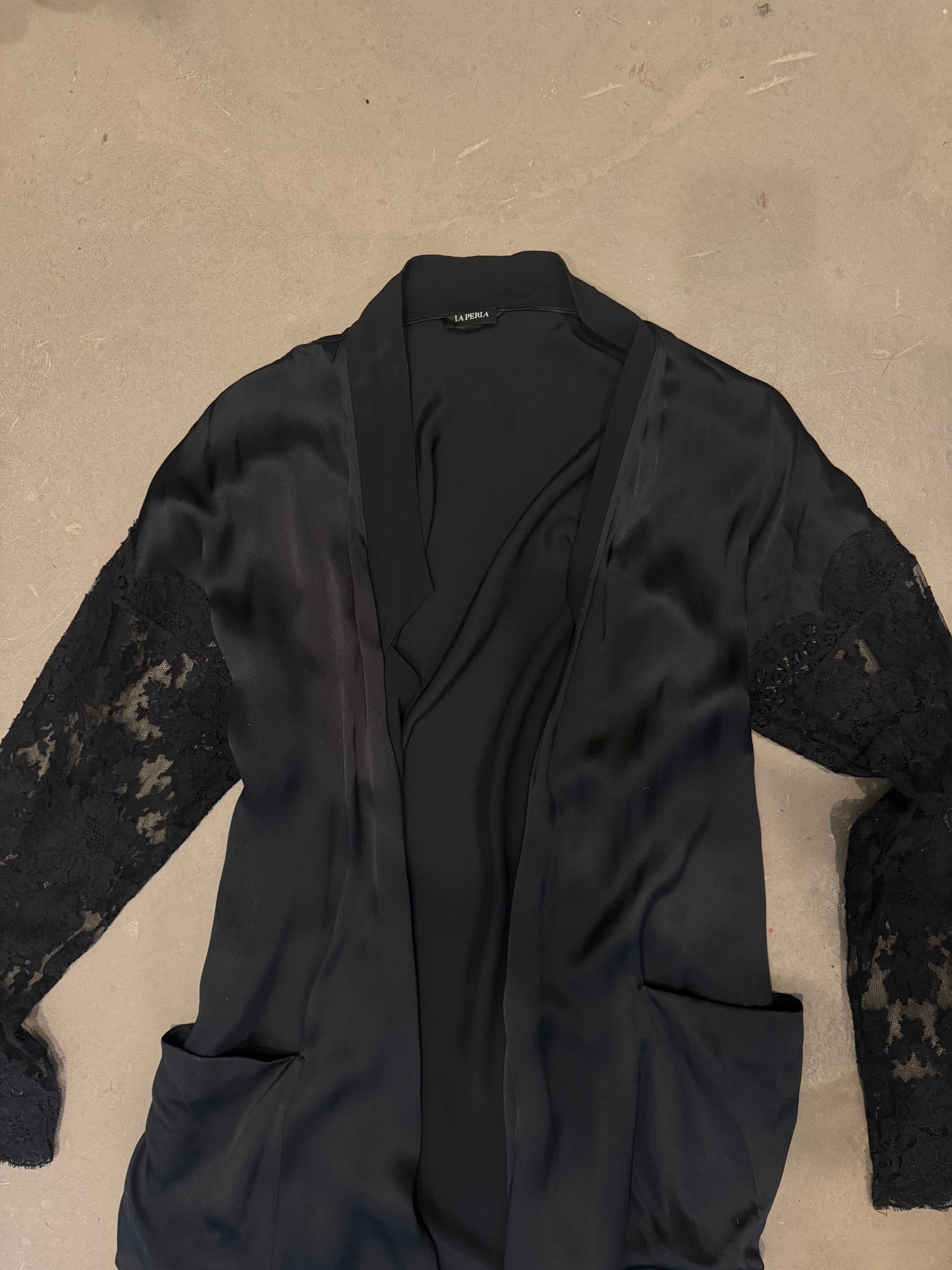 Silk and Lace Duster