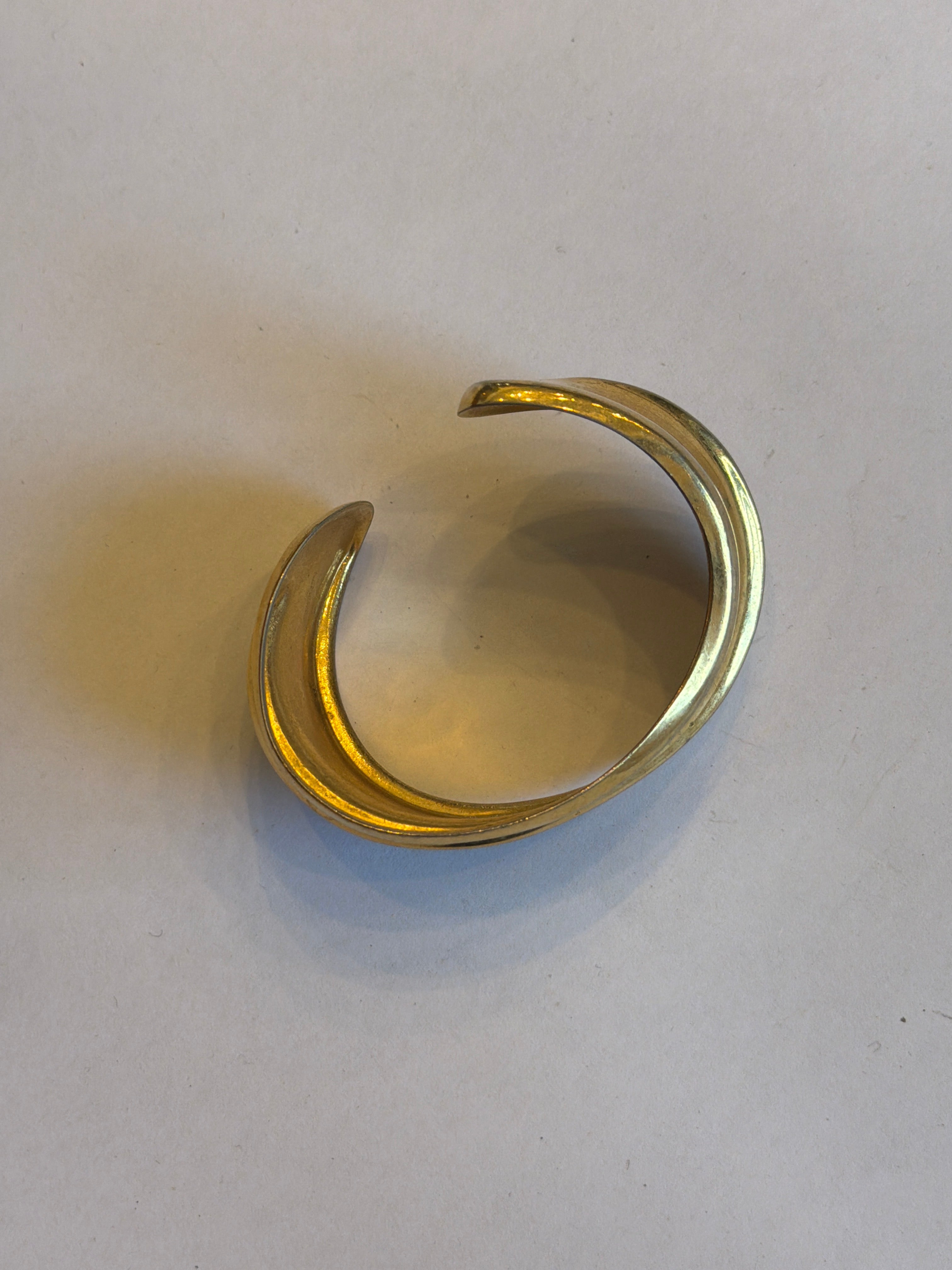Gold Swirl Cuff