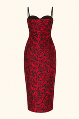 Rose Corseted Dress