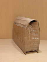 Tan Crocodile Bag