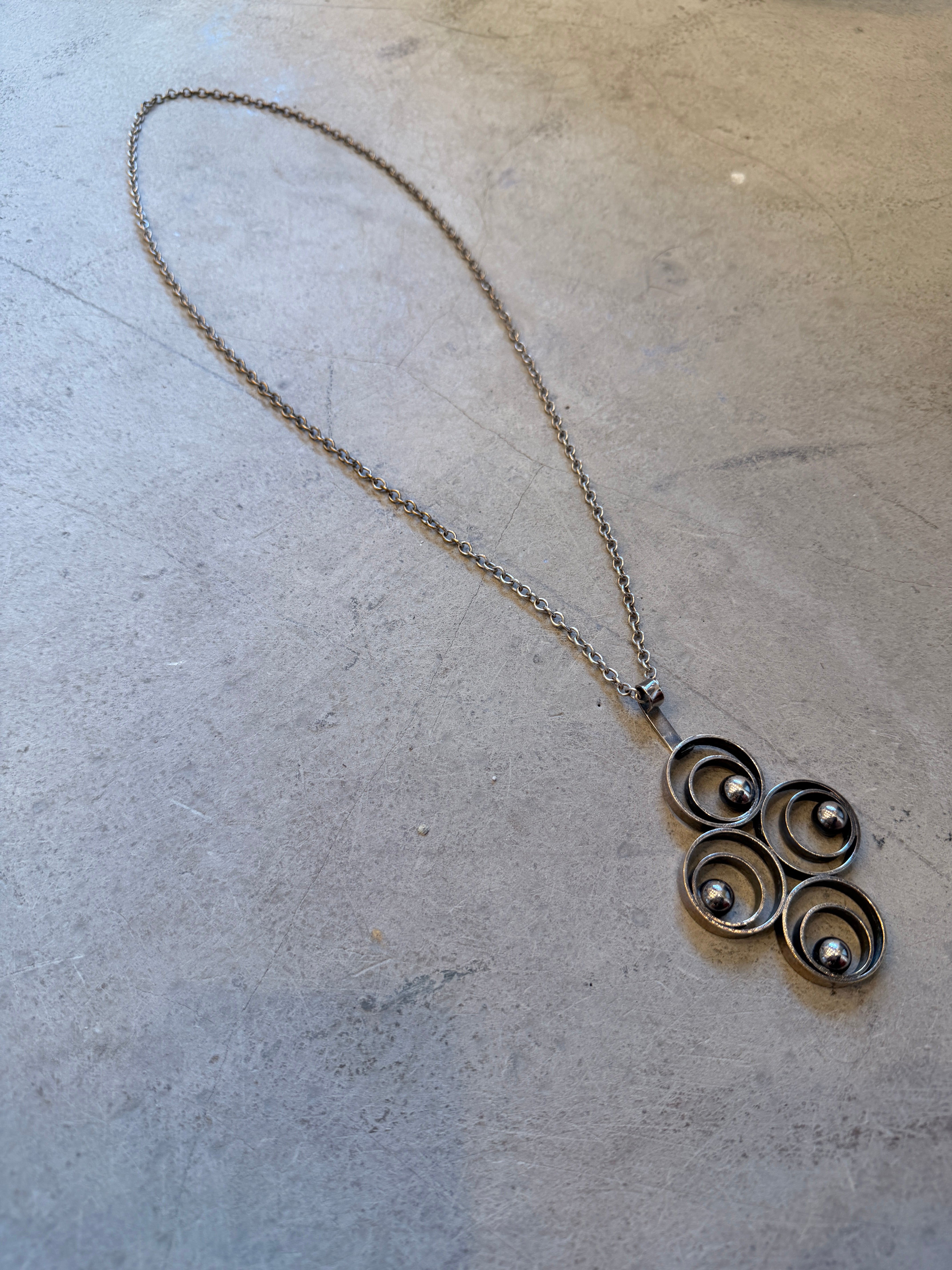 Orbital Spiral Necklace