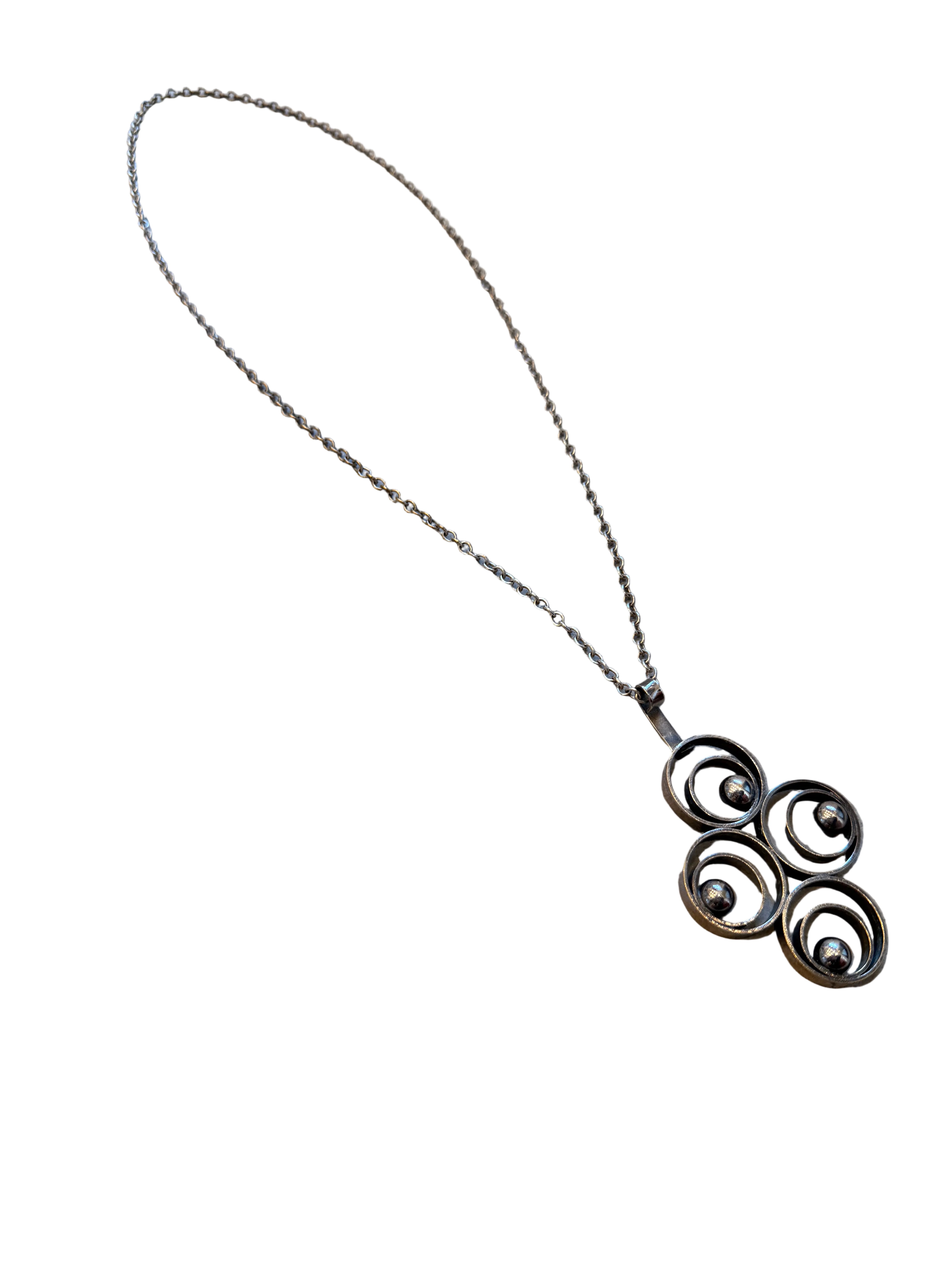 Orbital Spiral Necklace