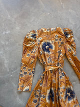Floral Silk Dress