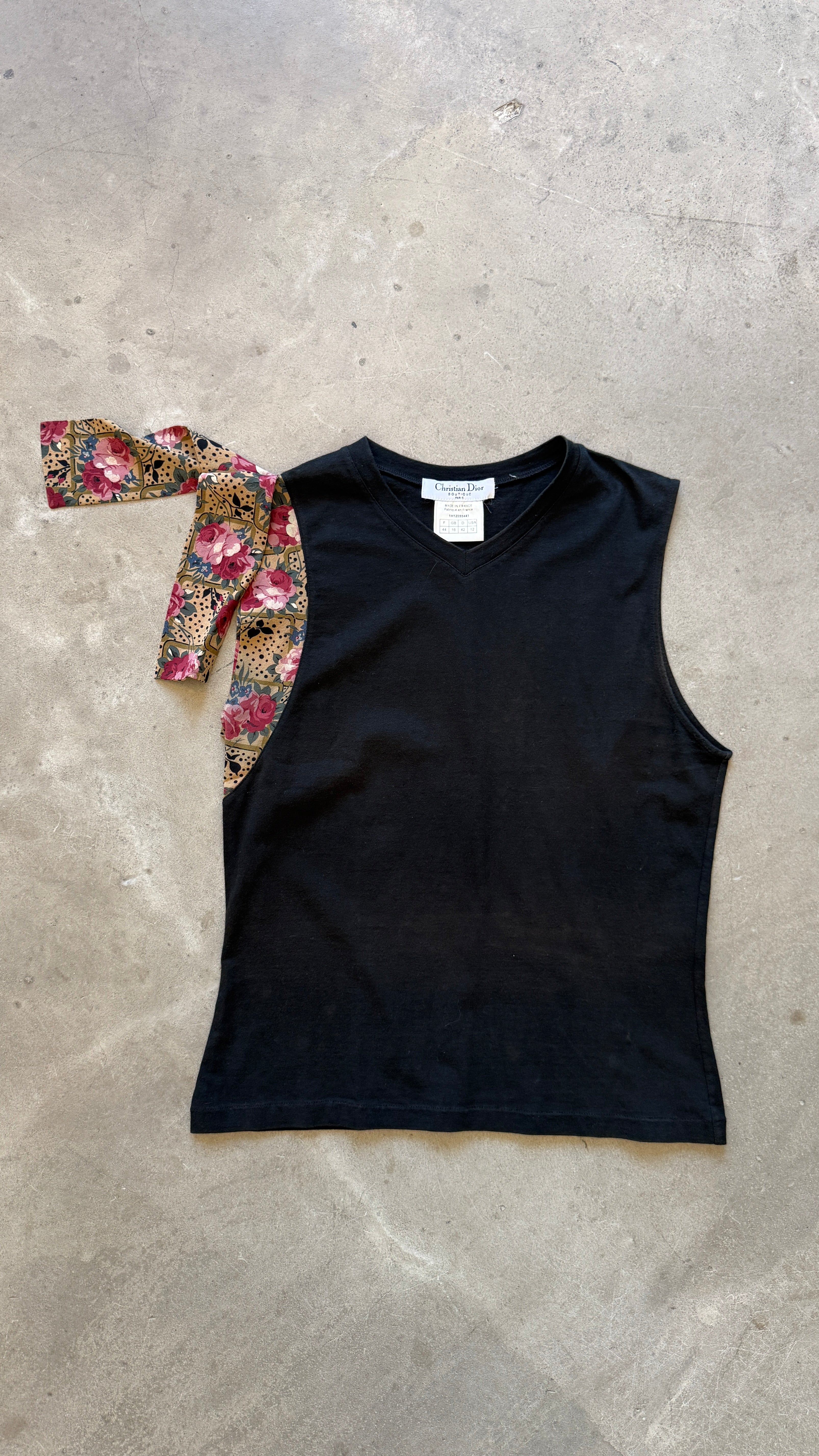 Vintage One Shoulder Top