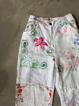 Vintage Hand Embroidered Set