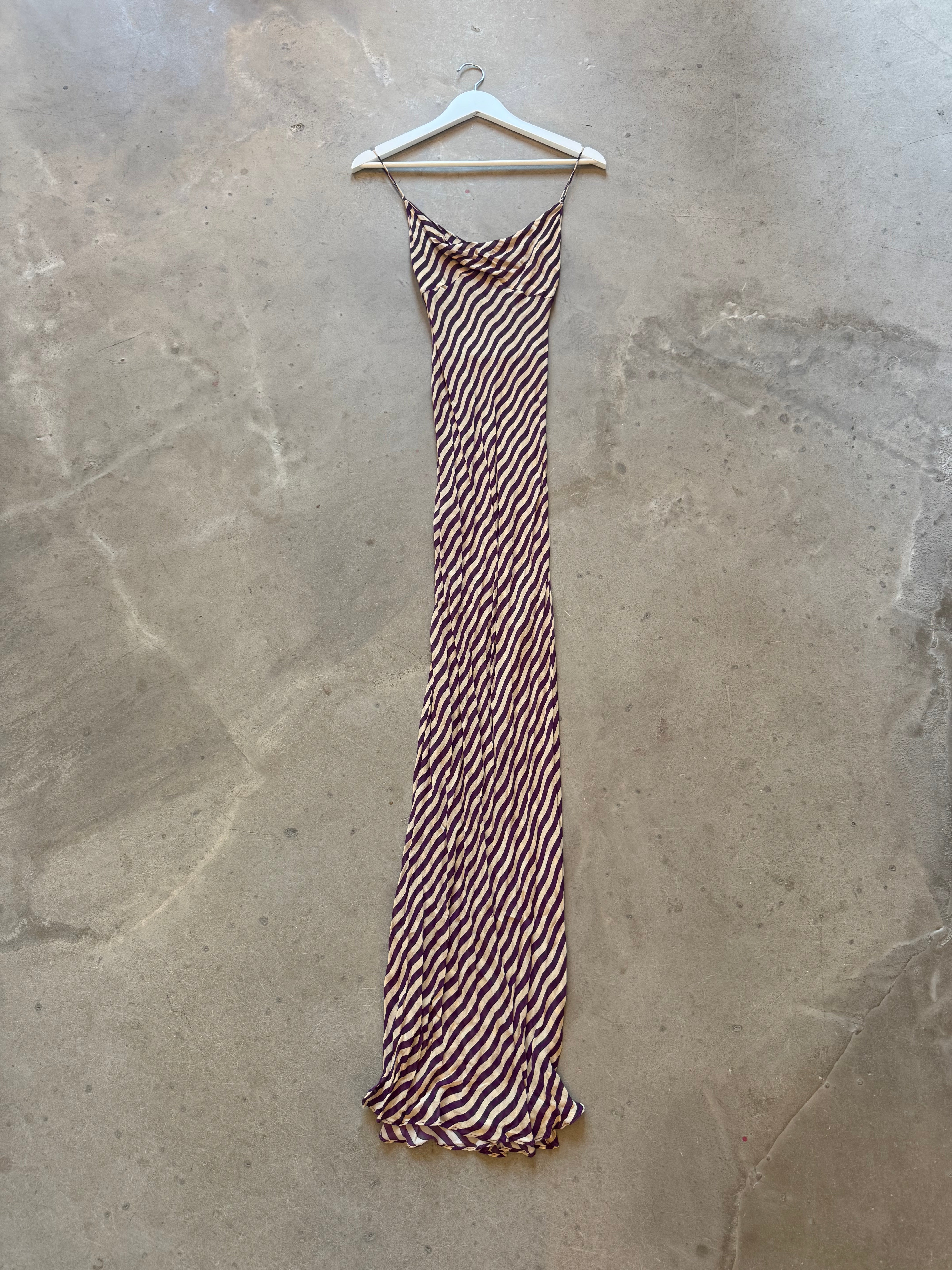 Striped Maxi Dress
