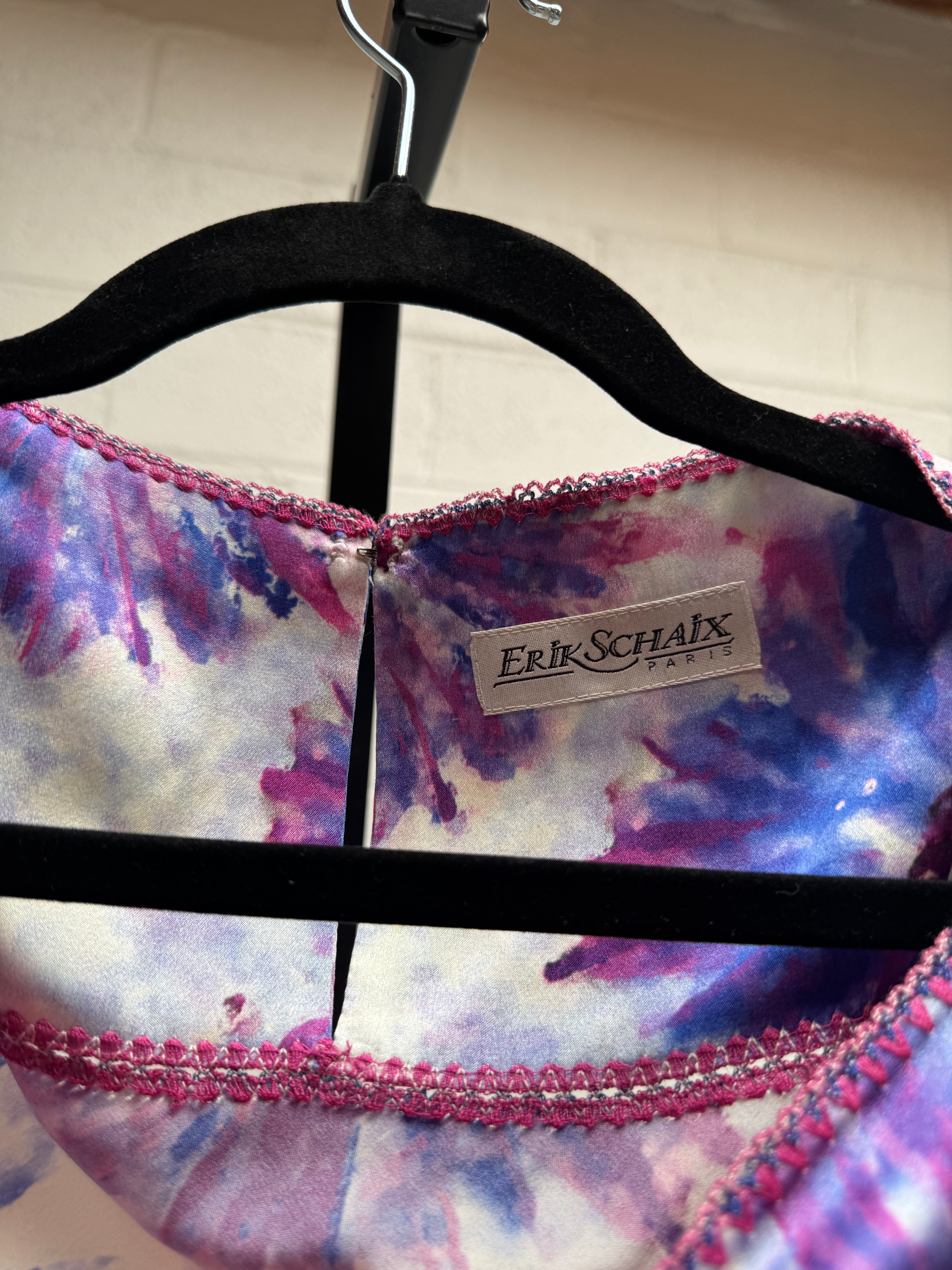 Floral Poncho Top