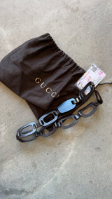 Vintage Leather Link Belt