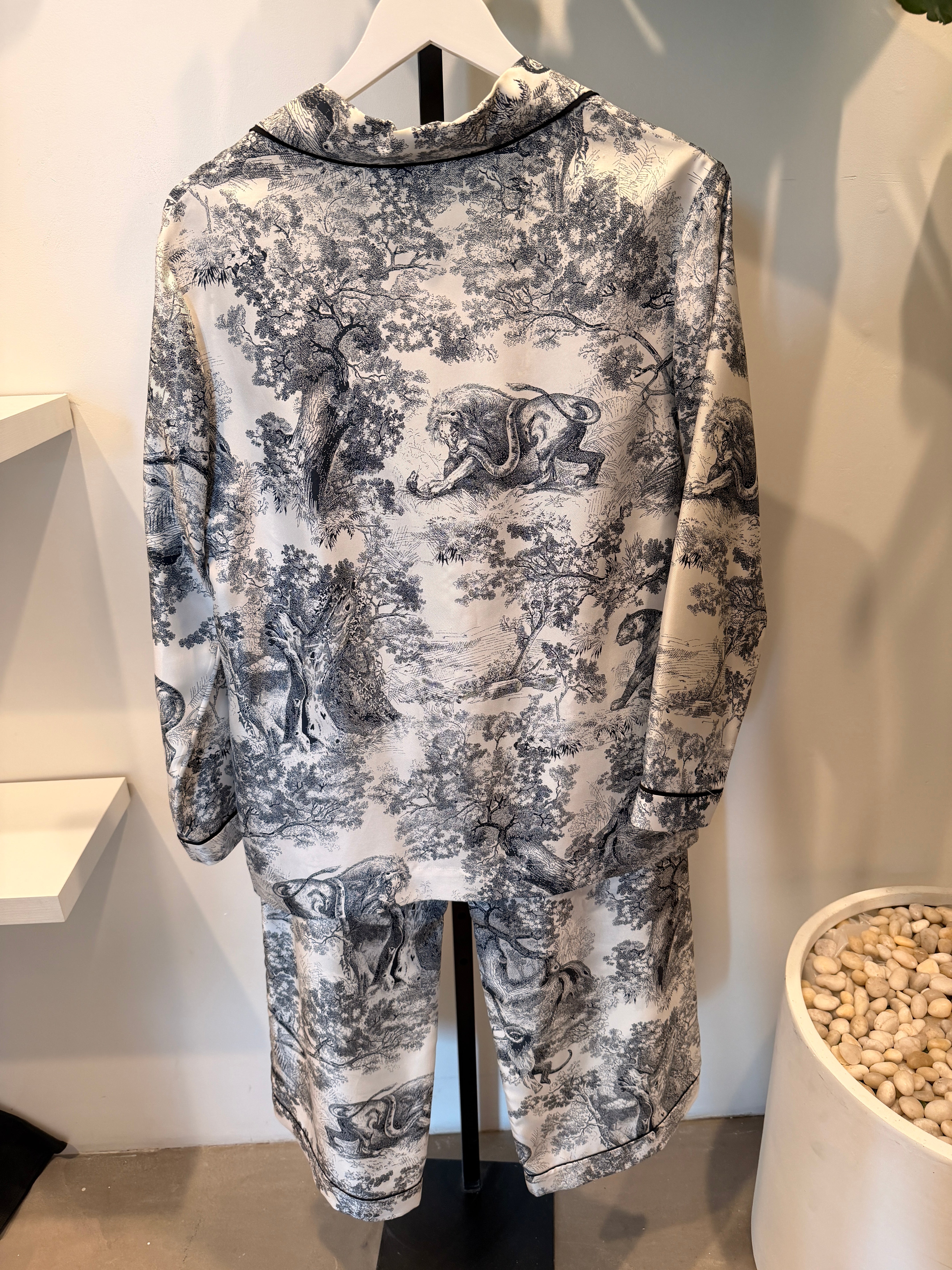 Toile De Jouy Pajama Set