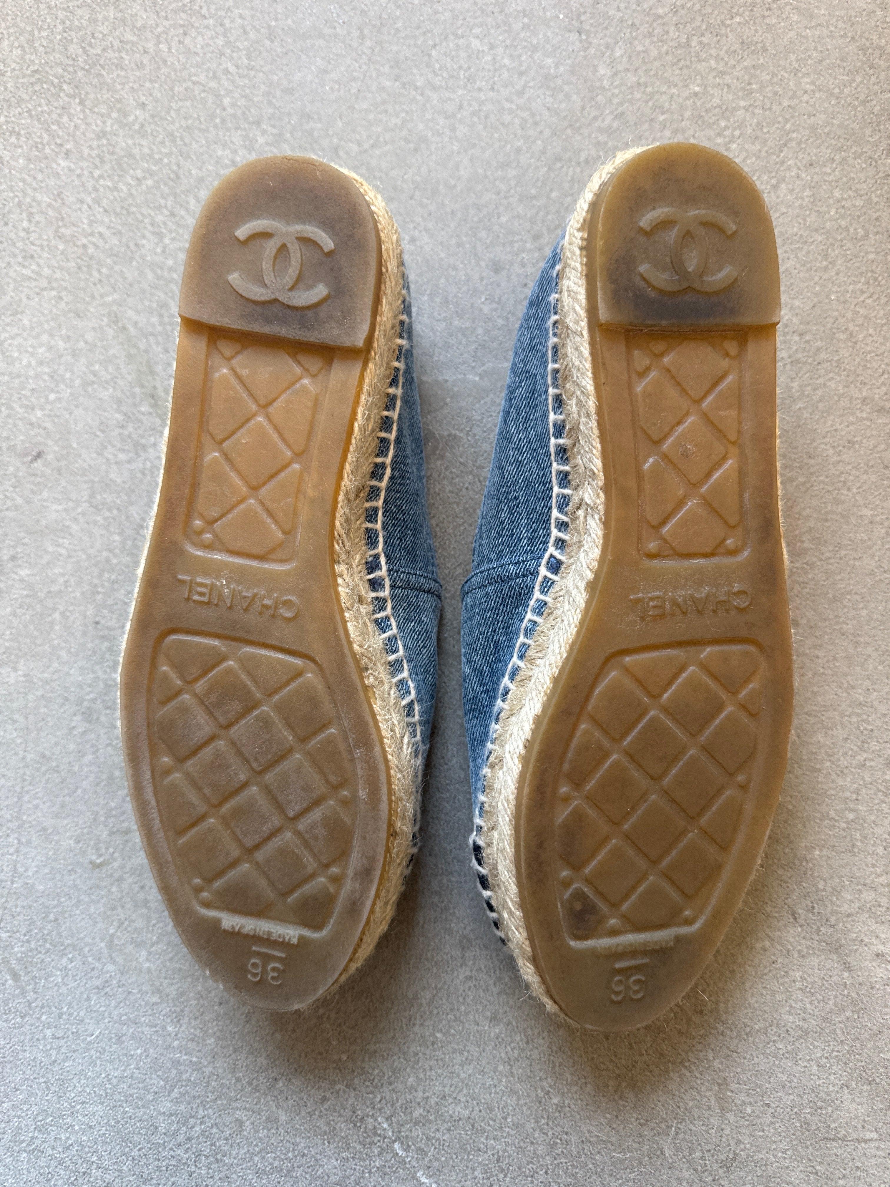 Blue Denim Espadrilles
