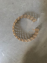 Three Row Gold Choker