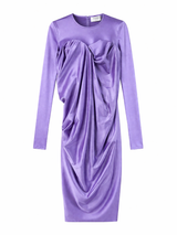Stretch Violet Dress