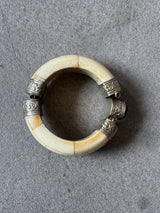 Bone & Lapis Bracelet 1980s