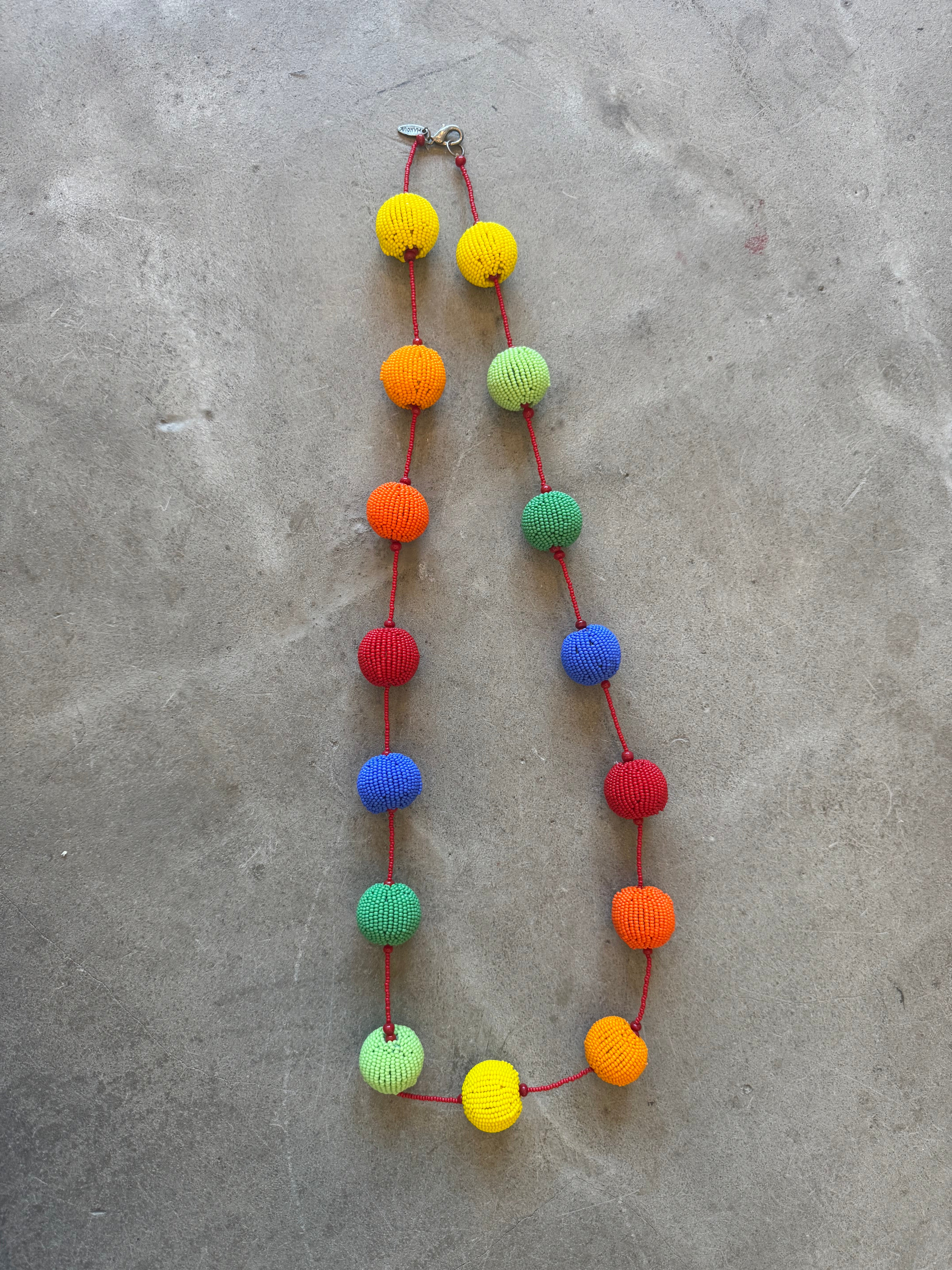 Multicolor Beaded Necklace