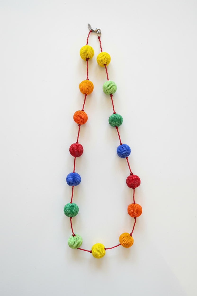 Multicolor Beaded Necklace