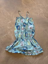 Rare vintage 2004 Newspaper Bubble Dress
