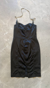 Halter Neck Black Dress