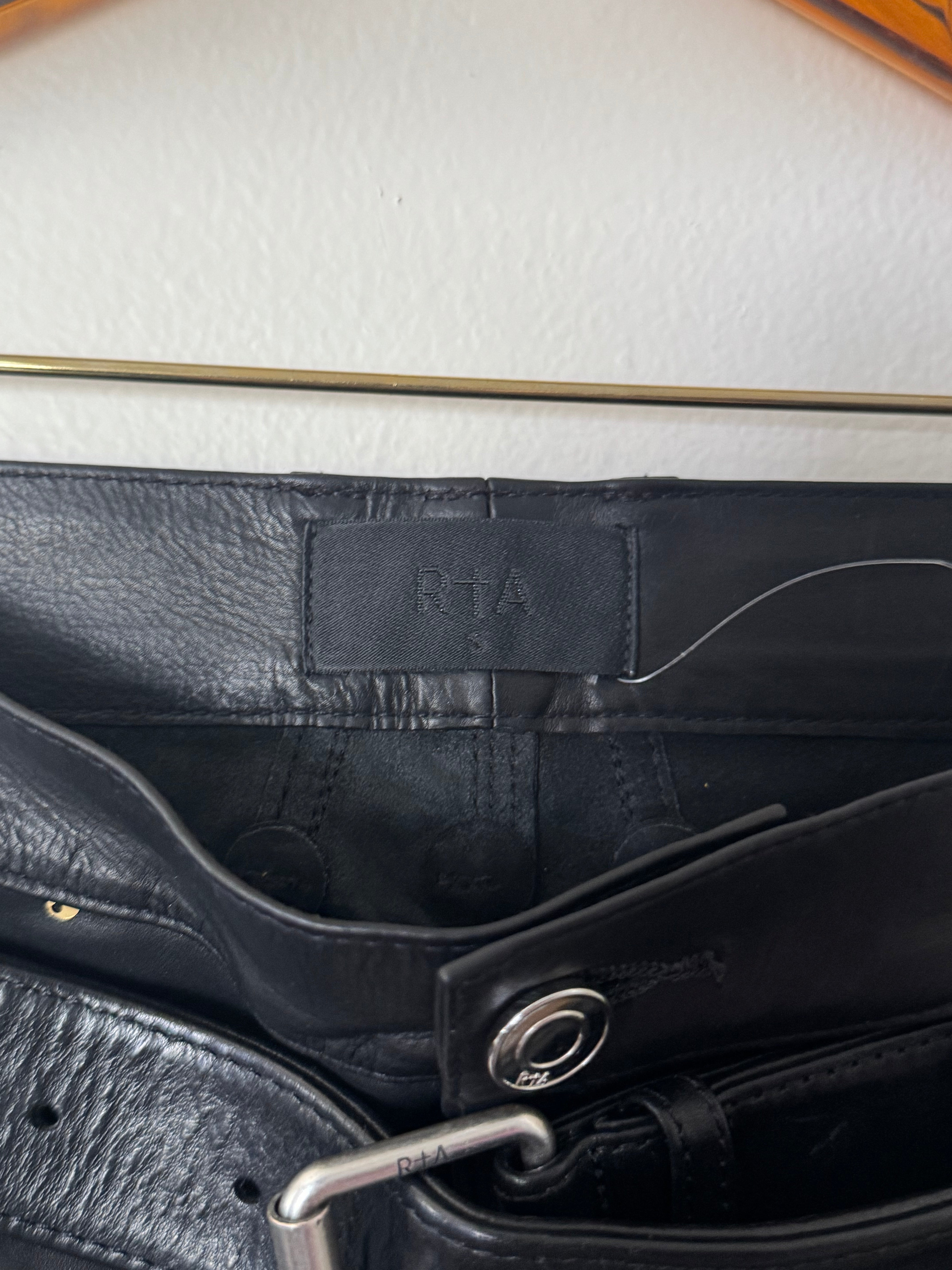 Leather Pants with Tags