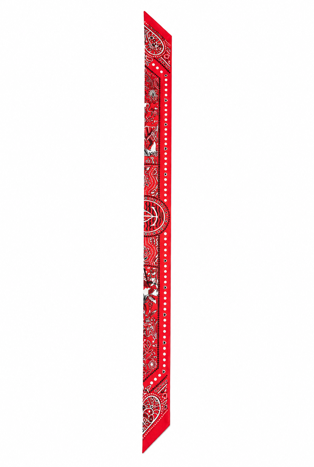 Red Twilly scarf