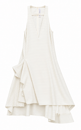 Striped Ruffle Dress