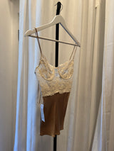Lace and Satin Tank