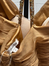 Stunning 1990's Gown with Beaded Detailing