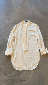 Cream Silk tunic