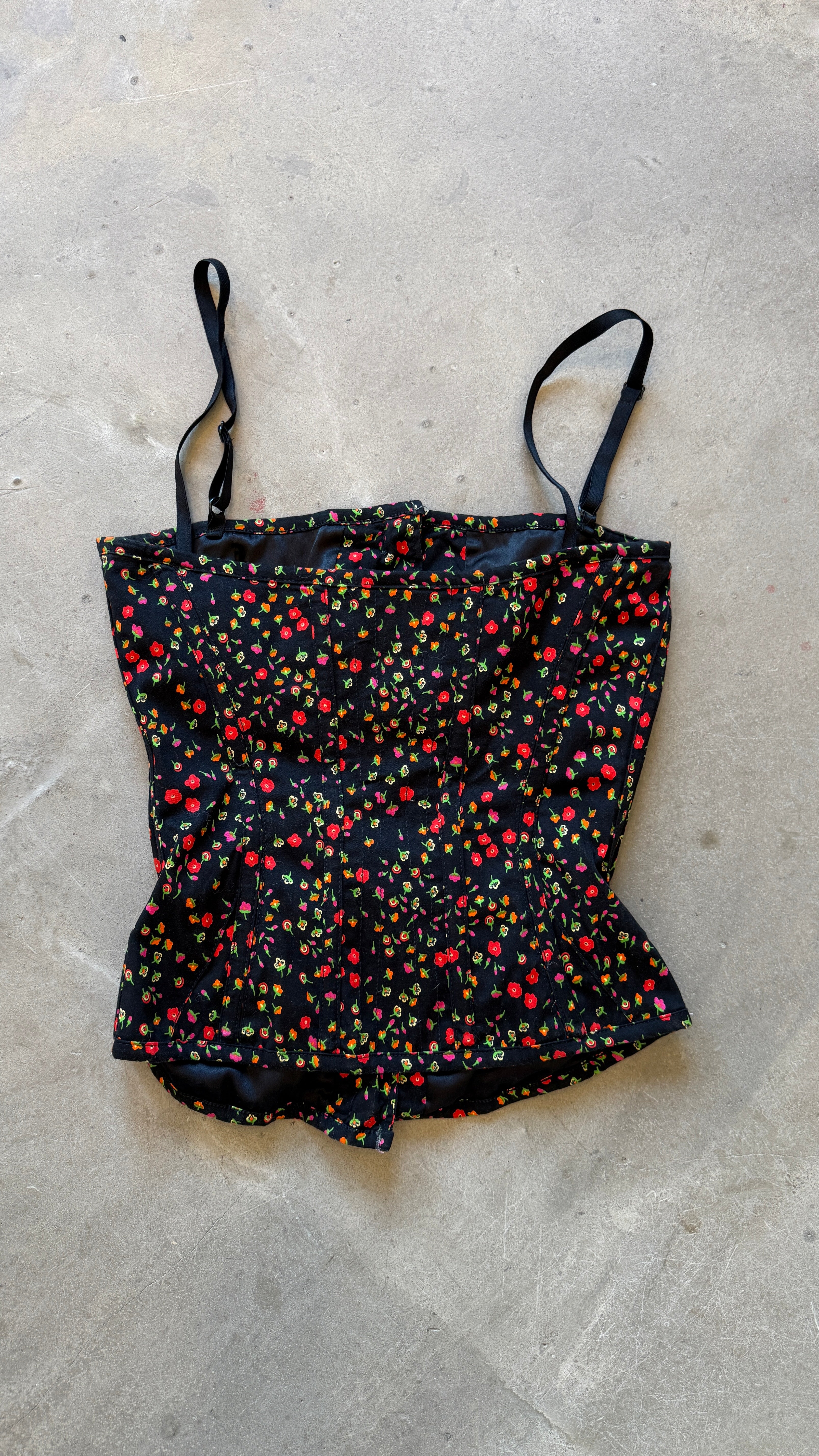 Floral Corset Top