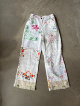 Vintage Hand Embroidered Set