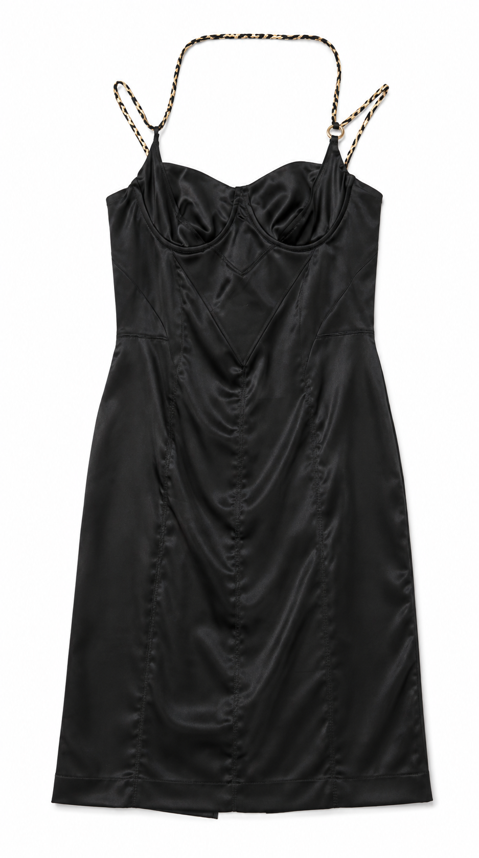 Halter Neck Black Dress