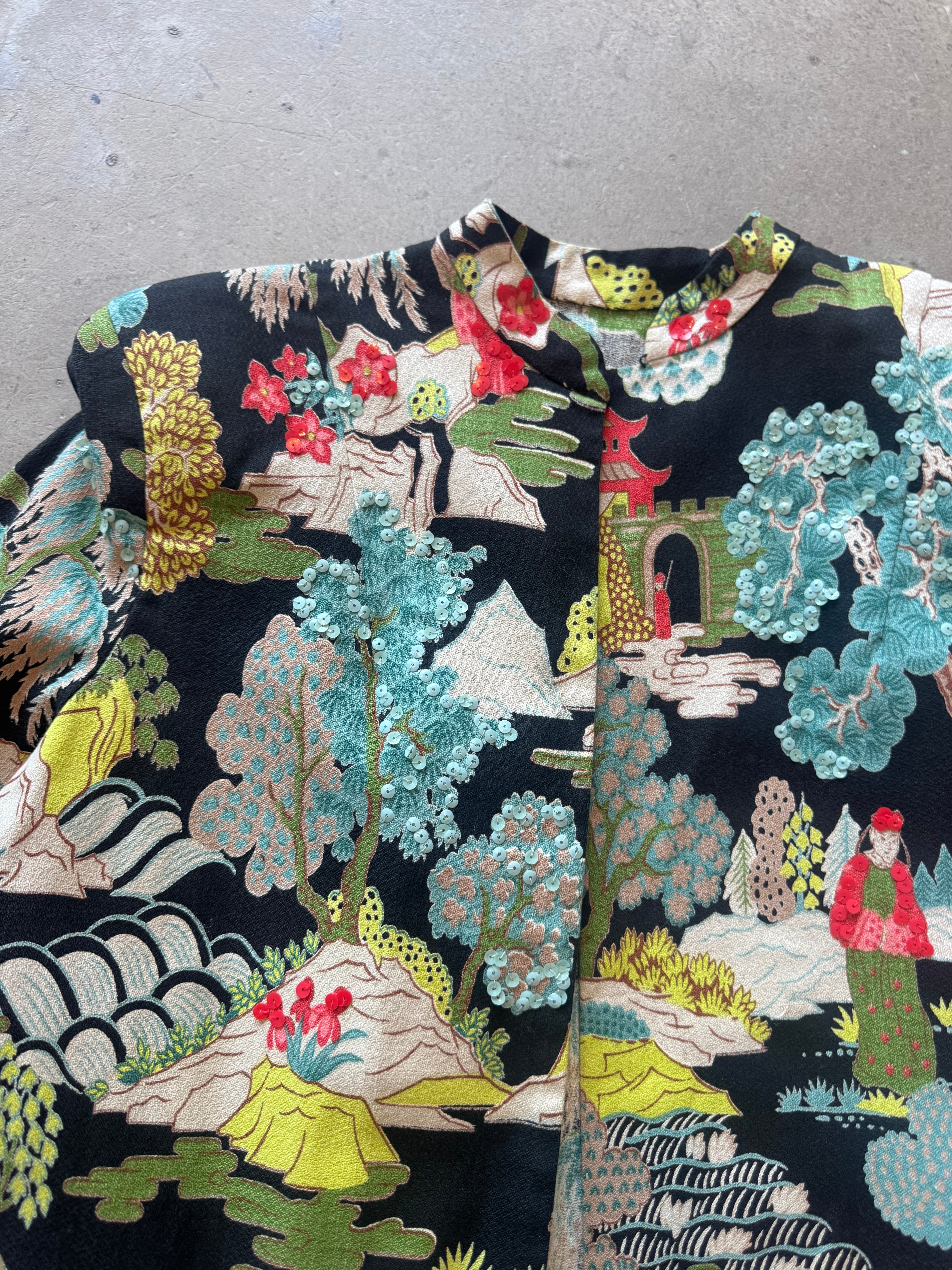 Vintage Jacket with Beading