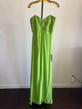 Green Strapless Dress