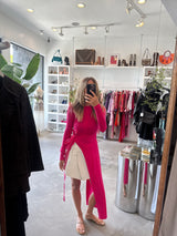 Pink Asymetrical Top