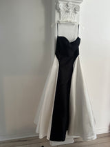 Black and White Ballgown