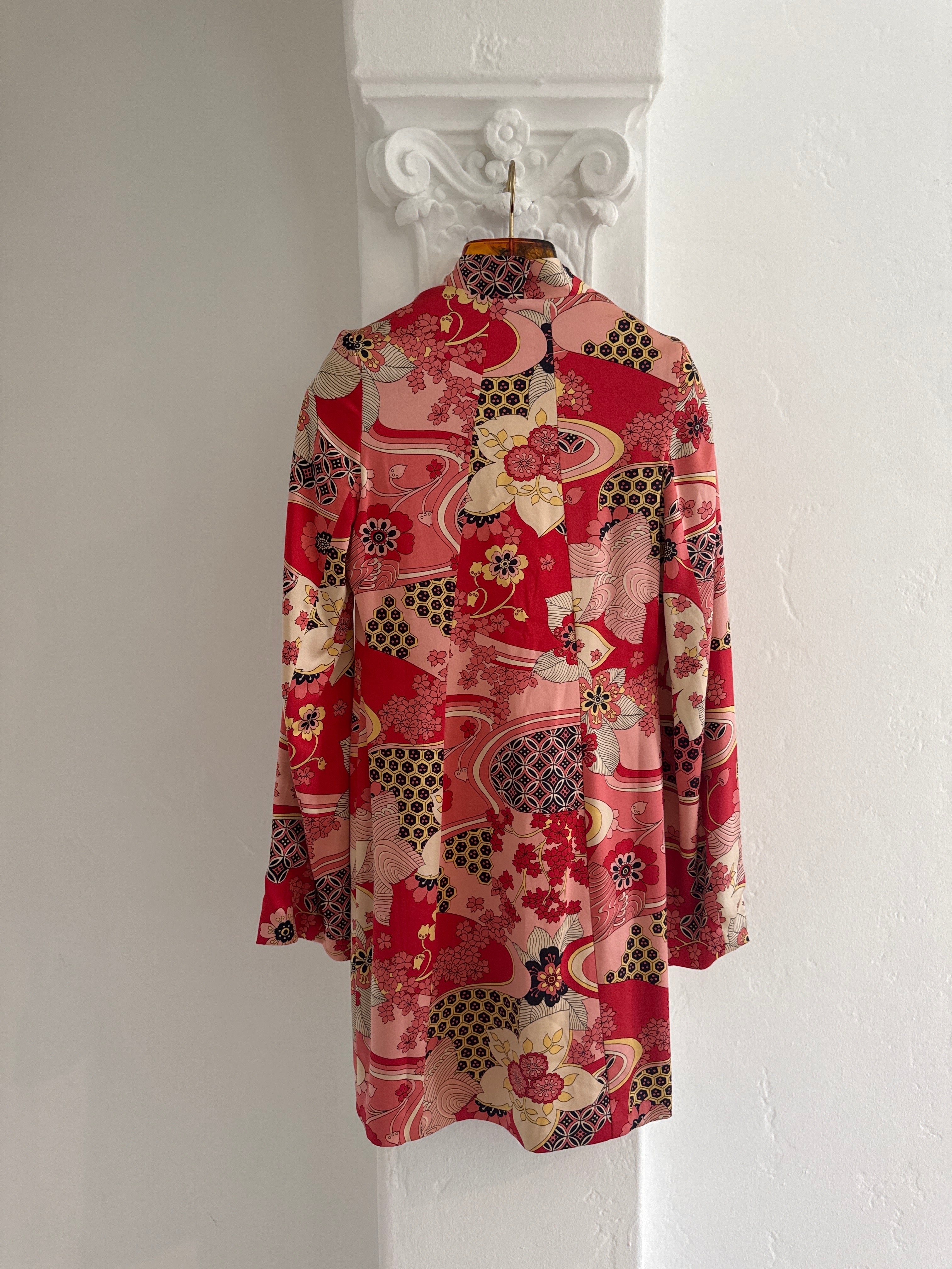 1990s Silk Kimono Jacket